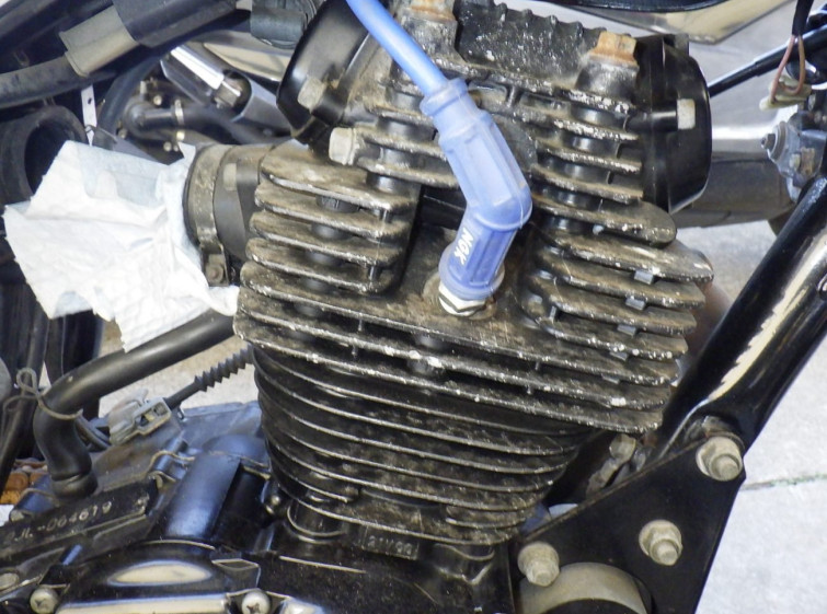 Мотоцикл Yamaha TW200 с пробегом 4084 km