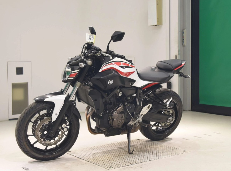 Мотоцикл Yamaha MT-07 с пробегом 7571 km