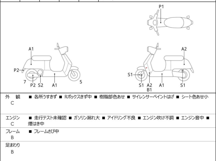 Мотоцикл Vespa GT200L з пробігом 17727 km