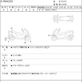 Мотоцикл Yamaha X-MAX250 з пробігом 3512 km