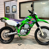 Мотоцикл Kawasaki KLX250 з пробігом 1855 km