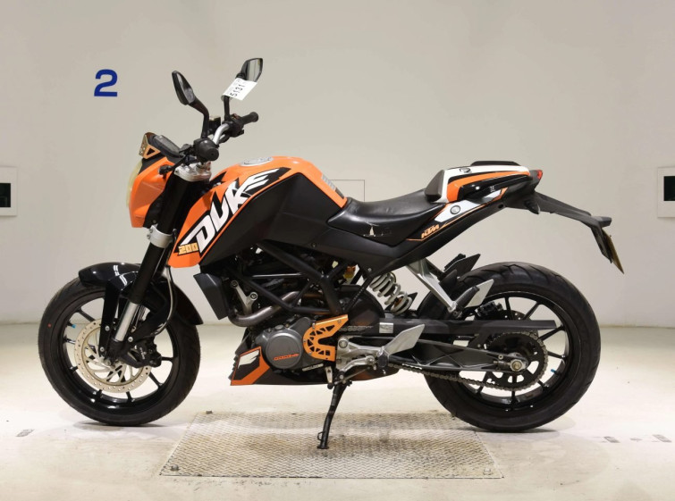 Мотоцикл KTM 200 DUKE с пробегом 11154 km