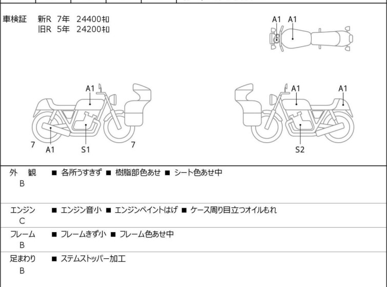Мотоцикл Yamaha XJR1300 з пробігом 24491 m