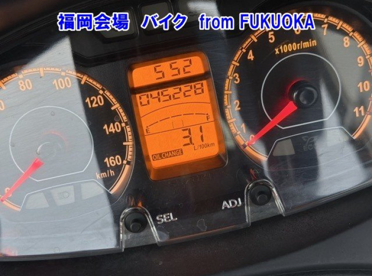 Мотоцикл Suzuki BERGMAN200 з пробігом 45228 km