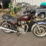 Мотоцикл Yamaha TX650 з пробігом 45009 km