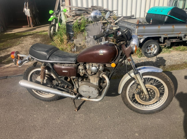 Мотоцикл Yamaha TX650 з пробігом 45009 km