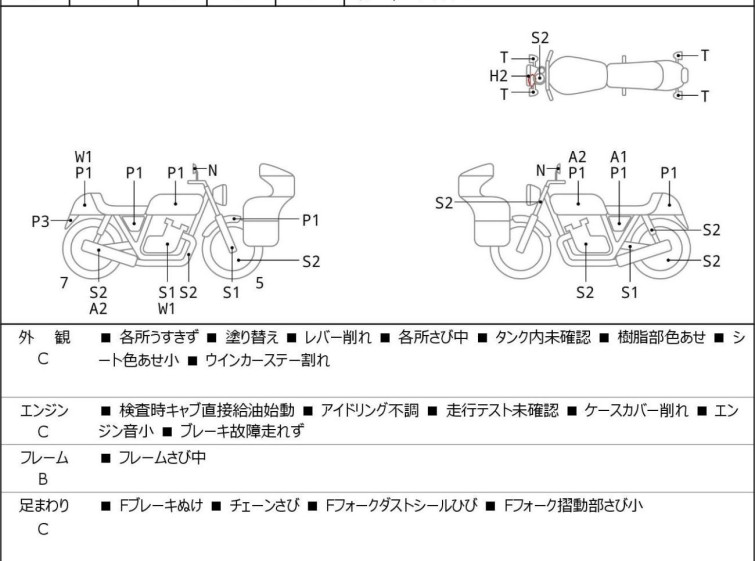 Мотоцикл Kawasaki BALIUS ZR250 с пробегом 16918 km