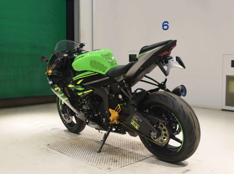 Мотоцикл Kawasaki ZX-6RA з пробігом 10411 km