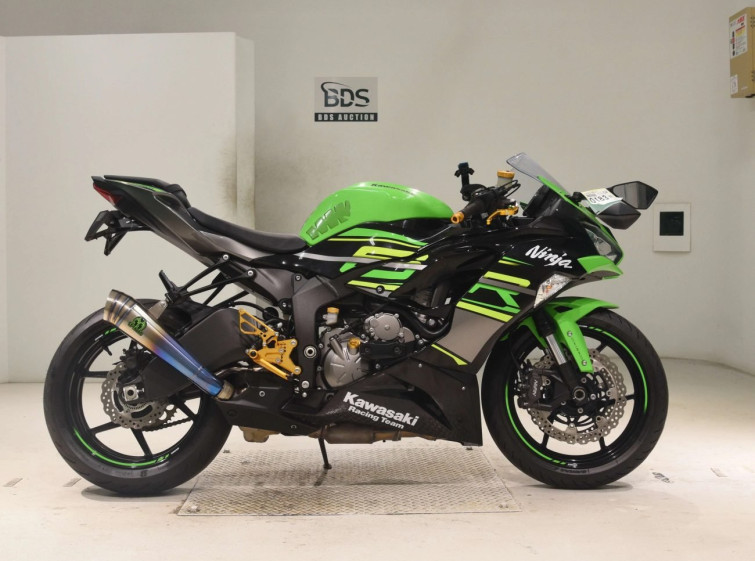 Мотоцикл Kawasaki ZX-6RA з пробігом 10411 km