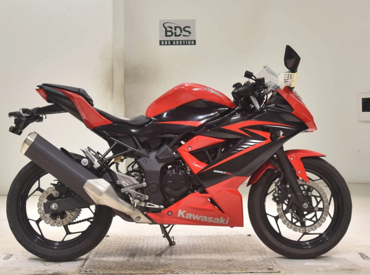 Мотоцикл Kawasaki NINJA250 с пробегом 9214 km