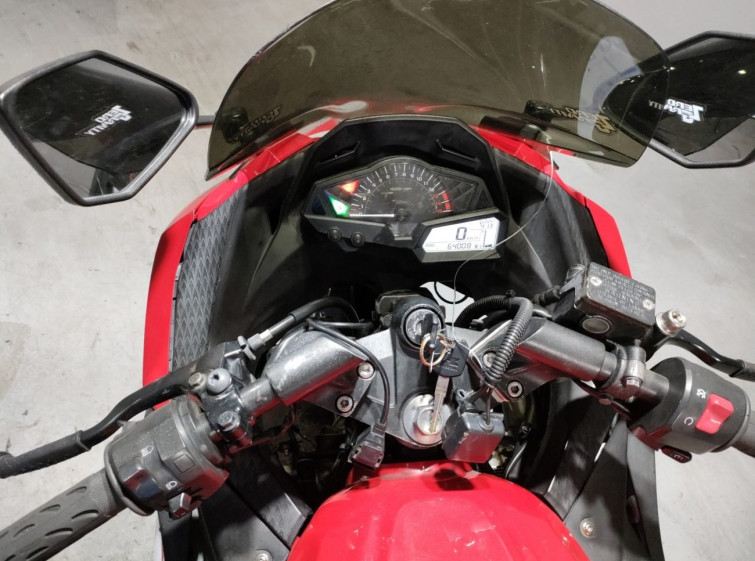 Мотоцикл Kawasaki NINJA250 з пробігом 64008 km