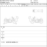 Мотоцикл Honda XL750TRANSALP с пробегом 322 km
