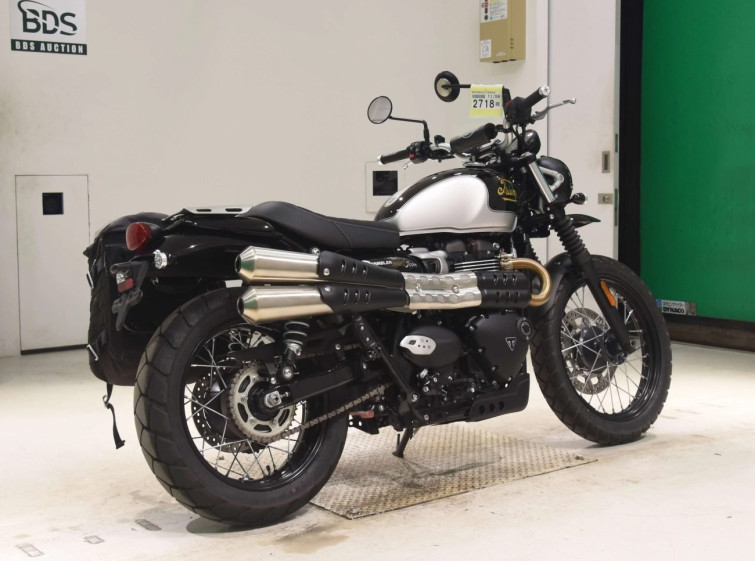 Мотоцикл Triumph STREET SCRAMBLER с пробегом 2796 km