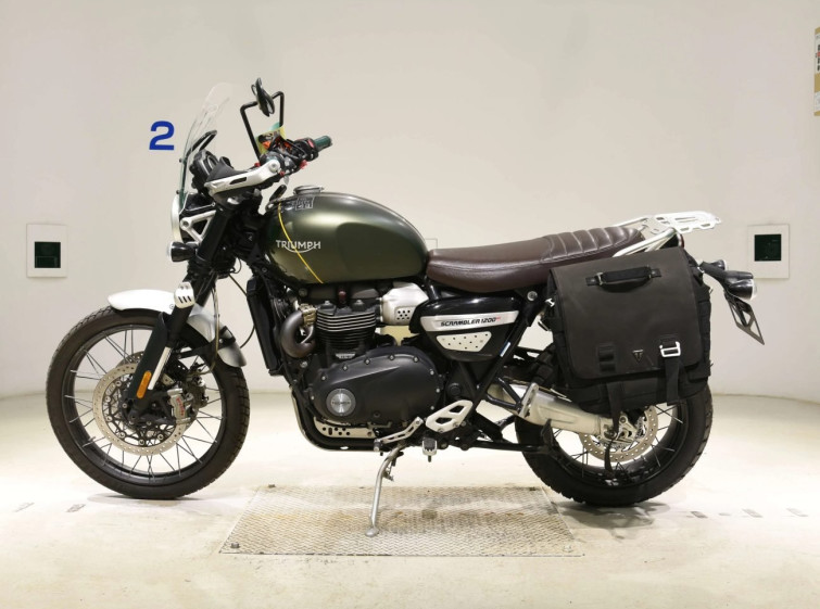 Мотоцикл Triumph SCRAMBLER 1200 XC с пробегом 14128 km