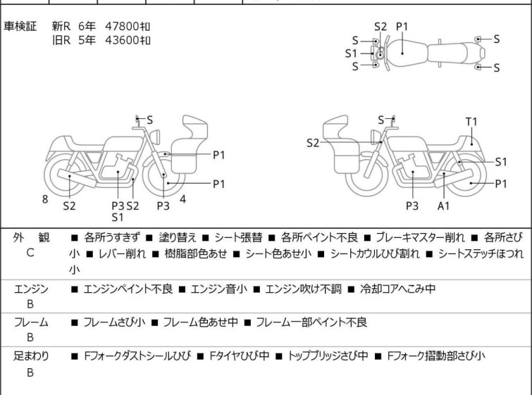 Мотоцикл Kawasaki ZEFAR 400 с пробегом 48990 km