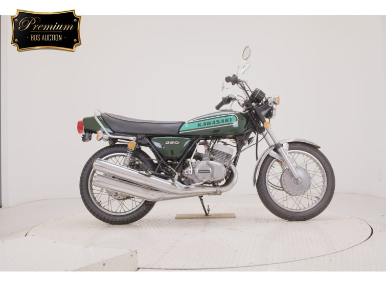 Мотоцикл Kawasaki 250SS с пробегом 13 km