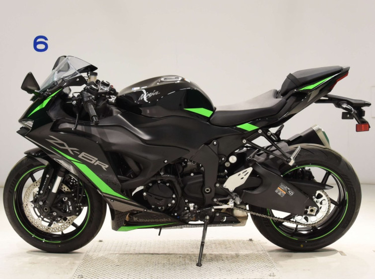 Мотоцикл Kawasaki ZX-6RA з пробігом 1088 km