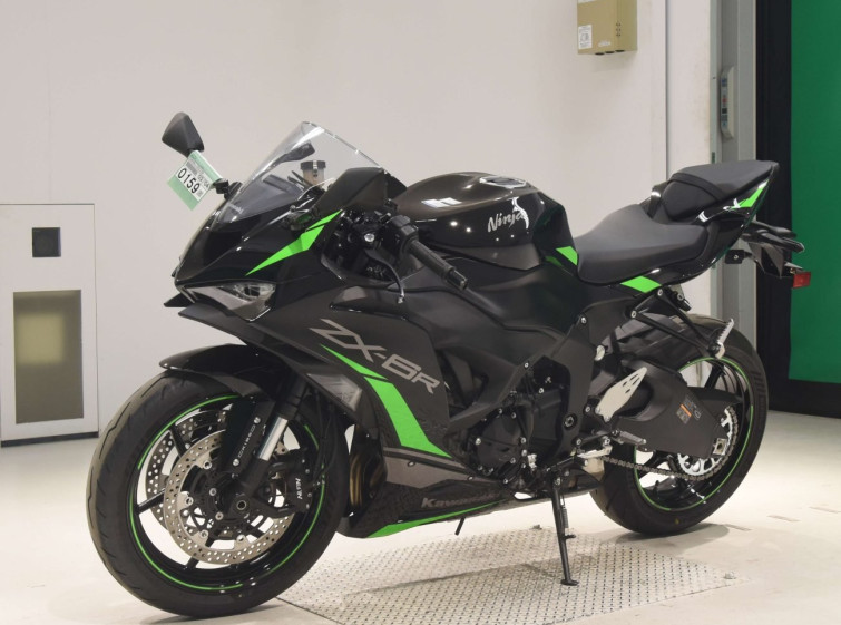 Мотоцикл Kawasaki ZX-6RA з пробігом 1088 km