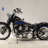 Мотоцикл HD NIGHT TRAIN FXSTB1450 з пробігом 8243 m