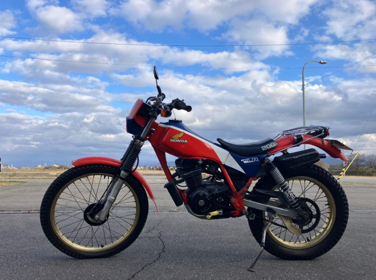 Мотоцикл Honda TLR200 с пробегом 2790 km
