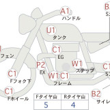 Мотоцикл Kawasaki MEGURO K3 з пробігом 8313 km