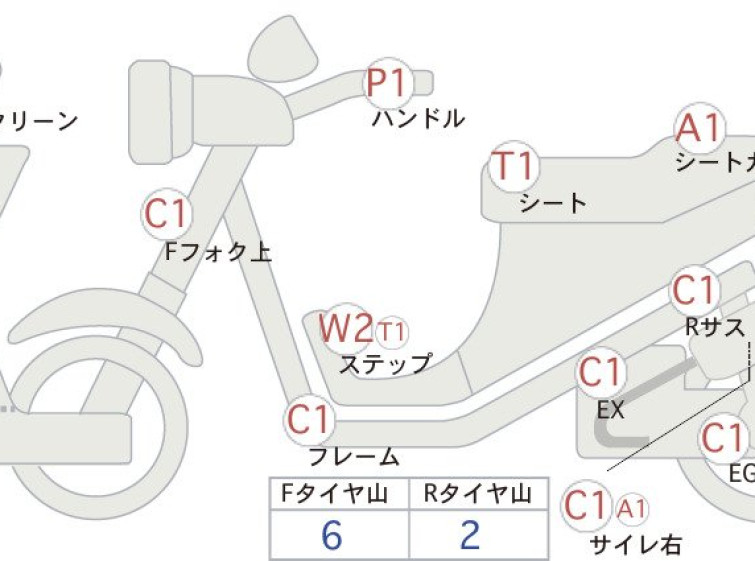 Мотоцикл Suzuki SKYWAVE 650LX с пробегом 64055 km