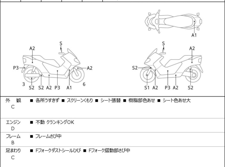 Мотоцикл Yamaha MAJESTY 250C з пробігом 9159 km