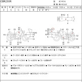 Мотоцикл Honda CBR250R з пробігом 50542 km