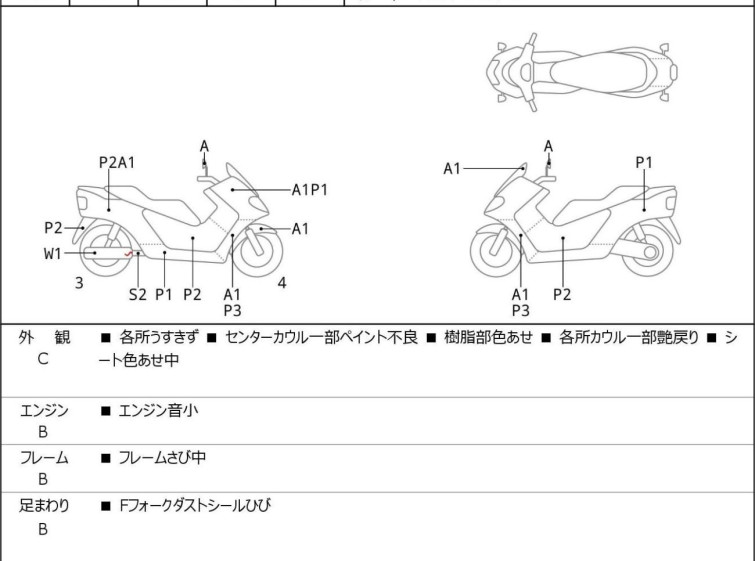 Мотоцикл Yamaha X-MAX250 з пробігом 20127 km