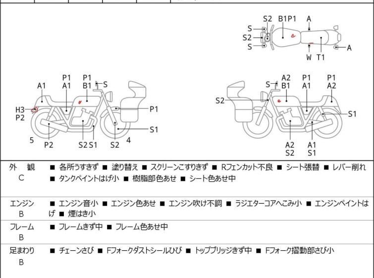 Мотоцикл Kawasaki BALIUS2 з пробігом 51227 km