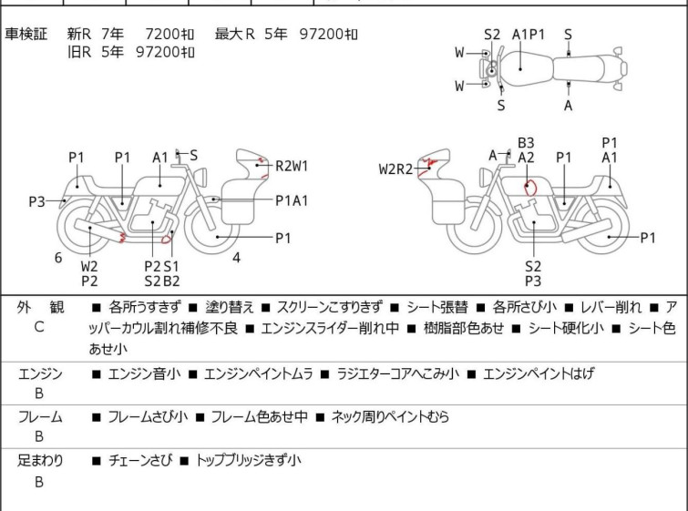 Мотоцикл Kawasaki ZRX1100 з пробігом 8988 km