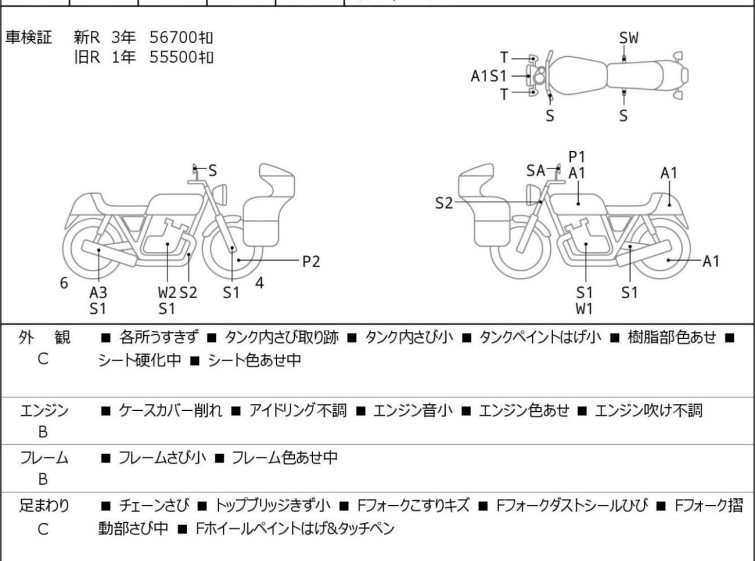 Мотоцикл Honda CB400SFV з пробігом 56822 km
