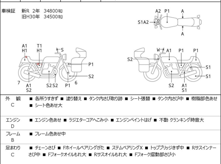 Мотоцикл Honda CB750 TRAINING VEHICLE з пробігом 37310 km