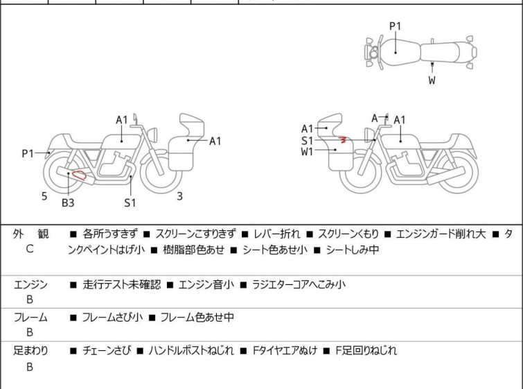 Мотоцикл Honda NX400 с пробегом 9820 km