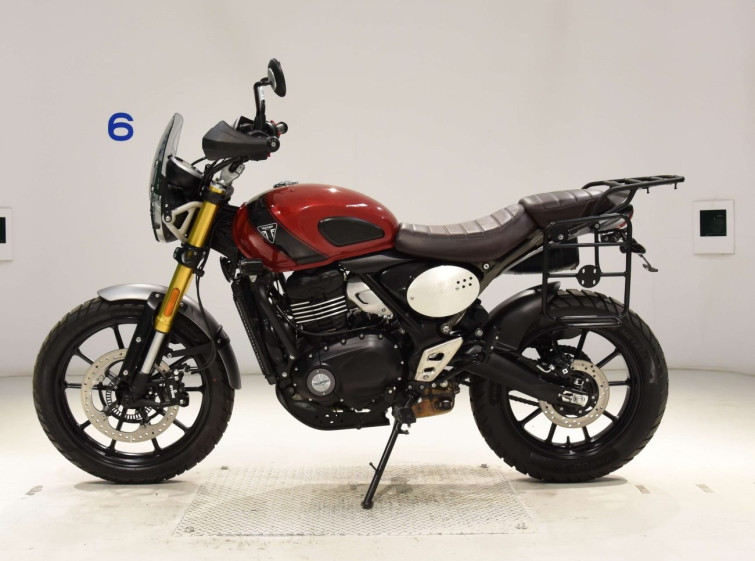 Мотоцикл Triumph scrambler 400x з пробігом 3308 km