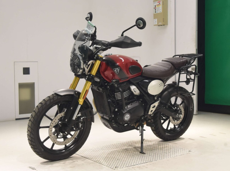 Мотоцикл Triumph scrambler 400x з пробігом 3308 km