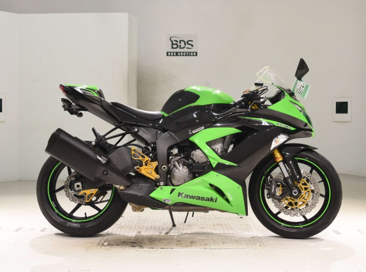Мотоцикл Kawasaki ZX-6RA з пробігом 17712 km