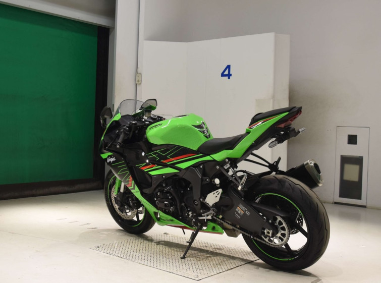 Мотоцикл Kawasaki ZX-6RA з пробігом 1255 km