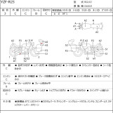 Мотоцикл Yamaha YZF-R25 з пробігом 43727 km