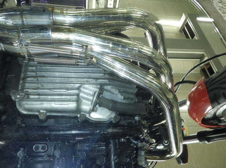 Мотоцикл Honda CBX400F з пробігом 91 km