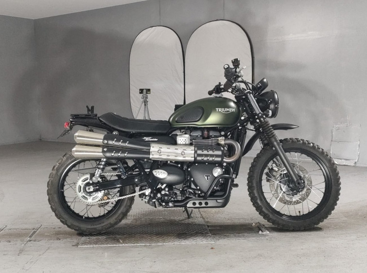 Мотоцикл Triumph STREET SCRAMBLER з пробігом 4846 km
