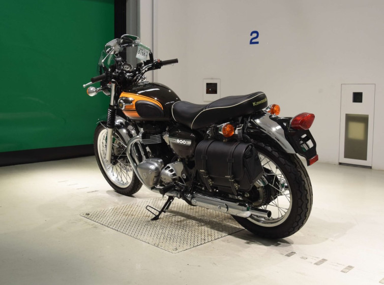 Мотоцикл Kawasaki W800 с пробегом 10981 km