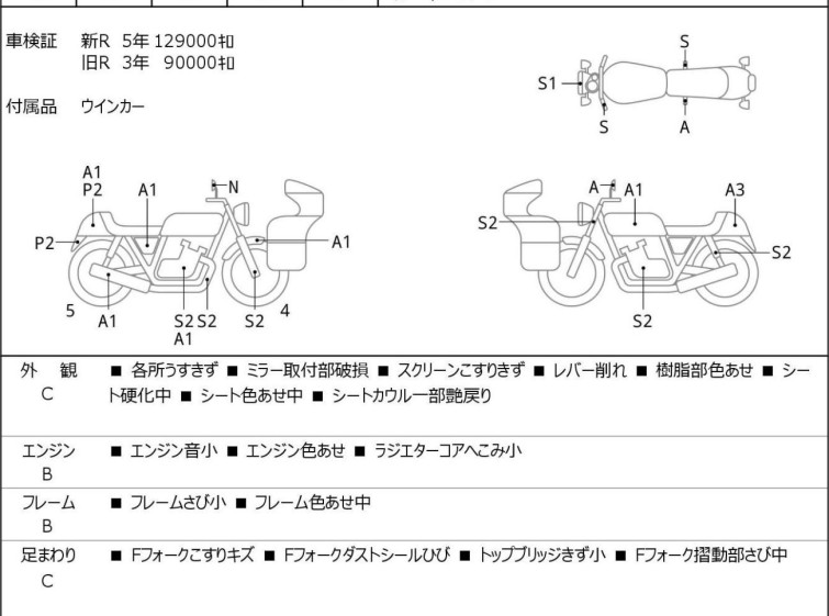 Мотоцикл Suzuki SV650 з пробігом 170072 km