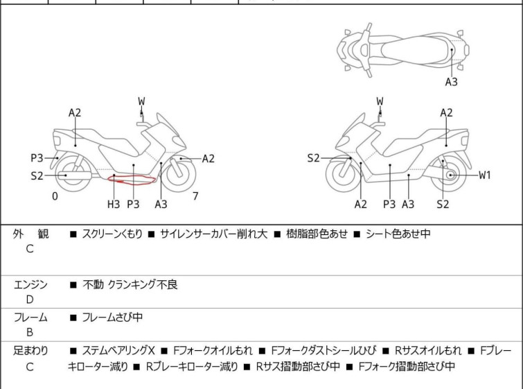 Мотоцикл Yamaha X-MAX250 с пробегом 70615 km