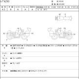 Мотоцикл Honda REBEL CMX250 з пробігом 782 km