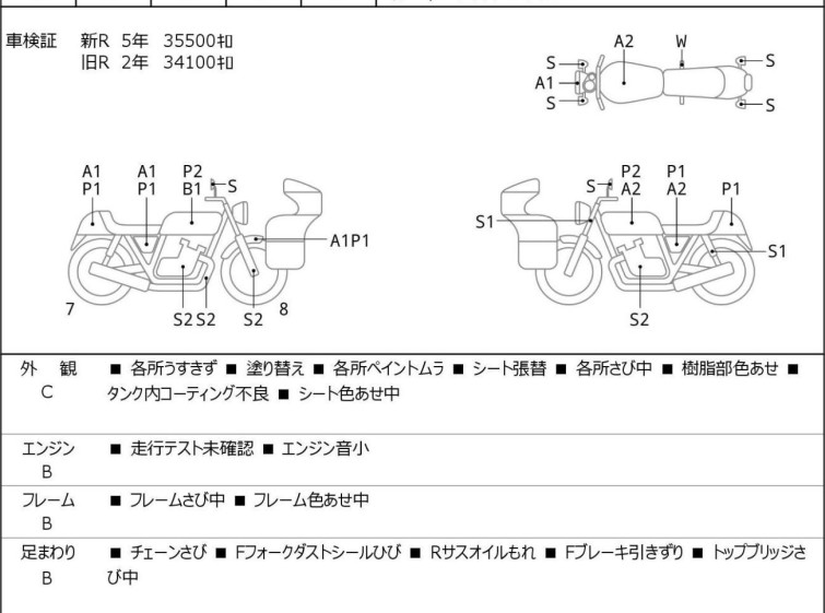 Мотоцикл Kawasaki ZEPHYR400 с пробегом 37020 km