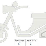 Мотоцикл Yamaha T-MAX500 с пробегом 7624 km