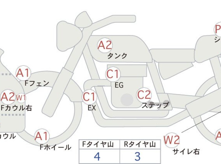 Мотоцикл Yamaha YZF-R25A с пробегом 11762 km