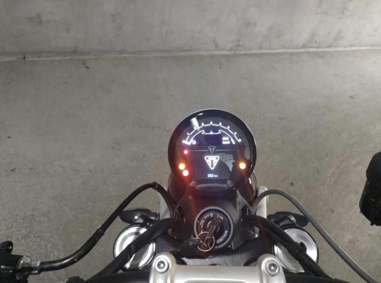 Мотоцикл Triumph scrambler 1200x с пробегом 352 km