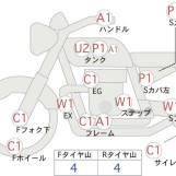 Мотоцикл Kawasaki ZRX1100 с пробегом 40806 km